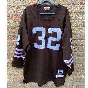 Cleveland Browns Jim Brown Throwback Jersey 1964 Mitchell & Ness Men’s Size 54